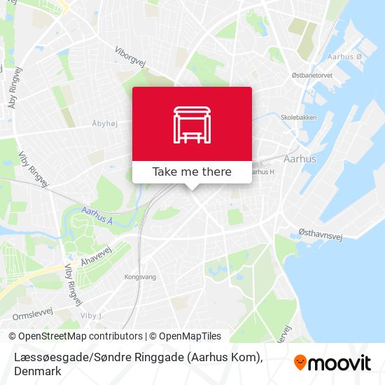Læssøesgade / Søndre Ringgade (Aarhus Kom) map