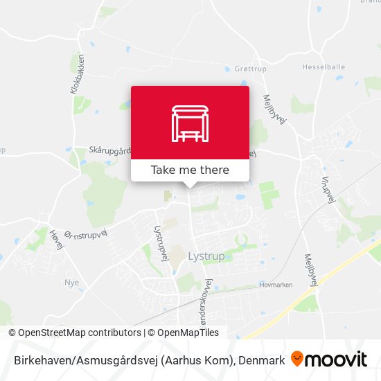 Birkehaven / Asmusgårdsvej (Aarhus Kom) map
