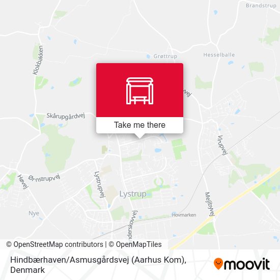 Hindbærhaven / Asmusgårdsvej (Aarhus Kom) map