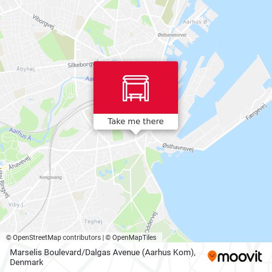Marselis Boulevard / Dalgas Avenue (Aarhus Kom) map
