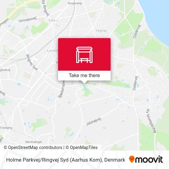 Holme Parkvej / Ringvej Syd (Aarhus Kom) map