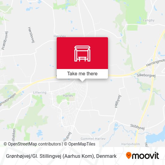Grønhøjvej / Gl. Stillingvej (Aarhus Kom) map