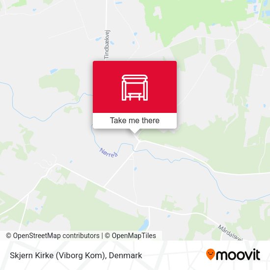 Skjern Kirke (Viborg Kom) map
