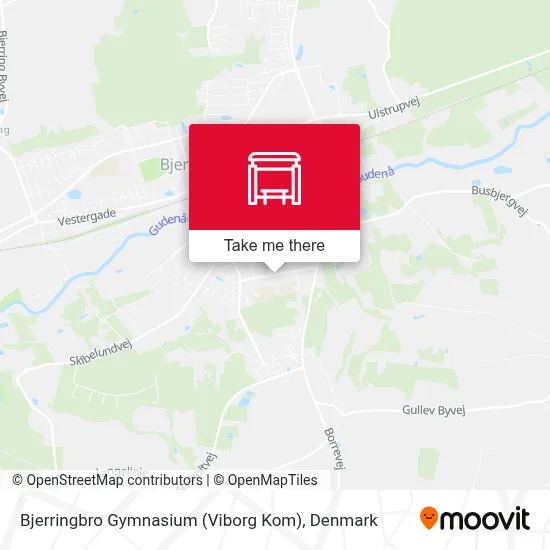Bjerringbro Gymnasium (Viborg Kom) map