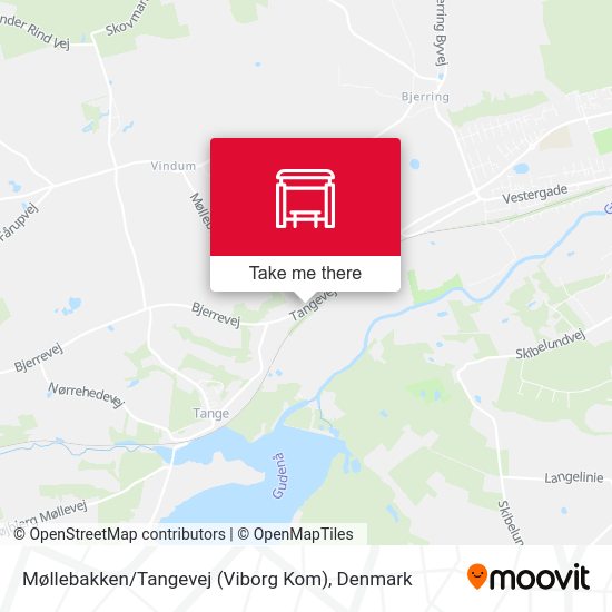 Møllebakken / Tangevej (Viborg Kom) map