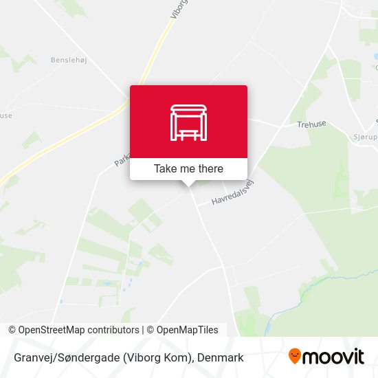Granvej / Søndergade (Viborg Kom) map