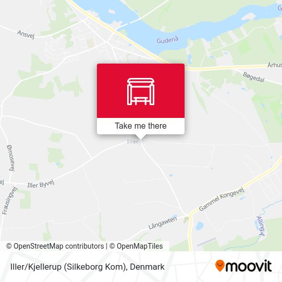 Iller / Kjellerup (Silkeborg Kom) map