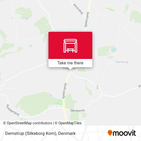 Demstrup (Silkeborg Kom) map