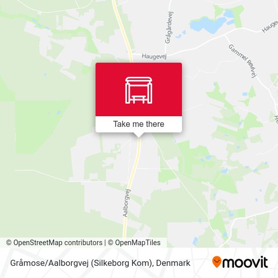 Gråmose / Aalborgvej (Silkeborg Kom) map