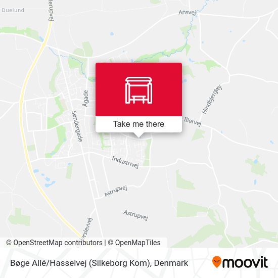 Bøge Allé / Hasselvej (Silkeborg Kom) map