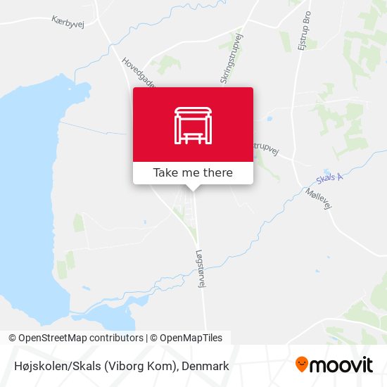 Højskolen/Skals (Viborg Kom) map