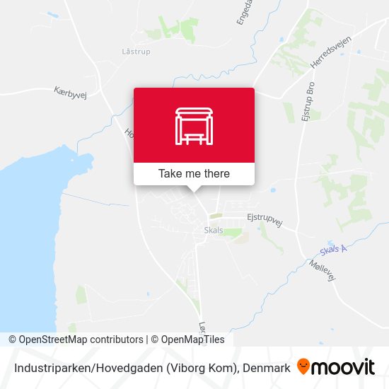 Industriparken / Hovedgaden (Viborg Kom) map