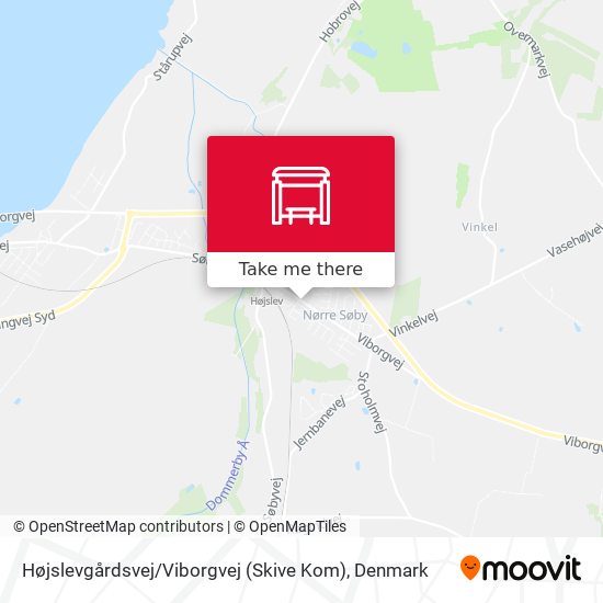 Højslevgårdsvej / Viborgvej (Skive Kom) map