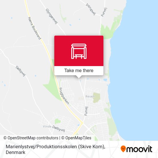 Marienlystvej / Produktionsskolen (Skive Kom) map