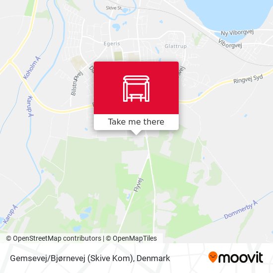 Gemsevej/Bjørnevej (Skive Kom) map