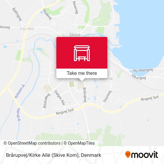 Brårupvej / Kirke Allé (Skive Kom) map