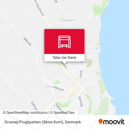 Druevej / Frugtparken (Skive Kom) map