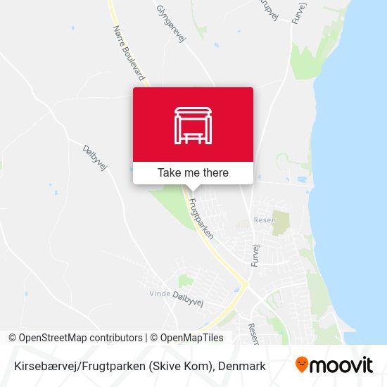 Kirsebærvej / Frugtparken (Skive Kom) map