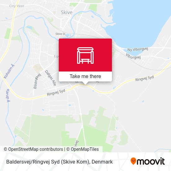 Baldersvej / Ringvej Syd (Skive Kom) map