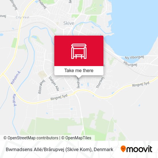 Bwmadsens Allé / Brårupvej (Skive Kom) map