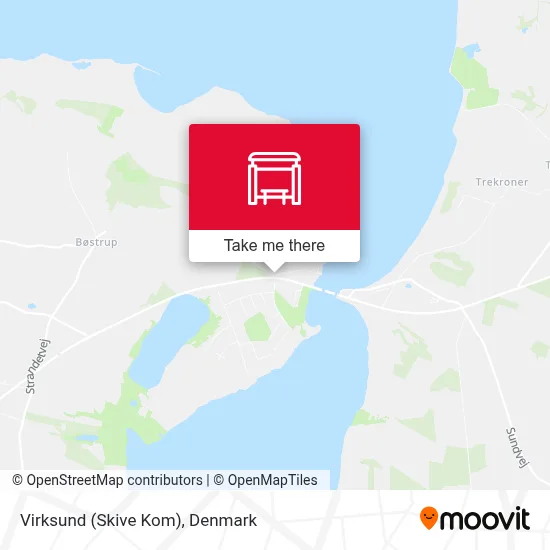 Virksund (Skive Kom) map