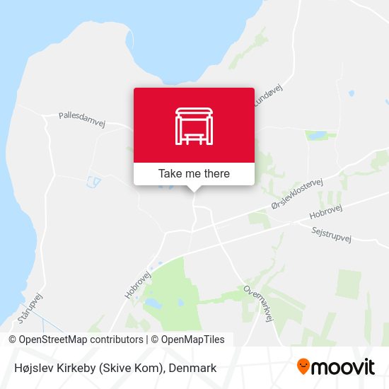 Højslev Kirkeby (Skive Kom) map