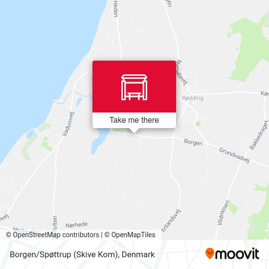 Borgen/Spøttrup (Skive Kom) map
