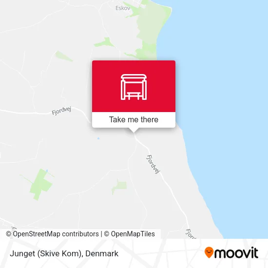 Junget (Skive Kom) map