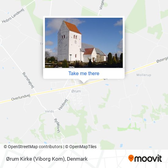 Ørum Kirke (Viborg Kom) map