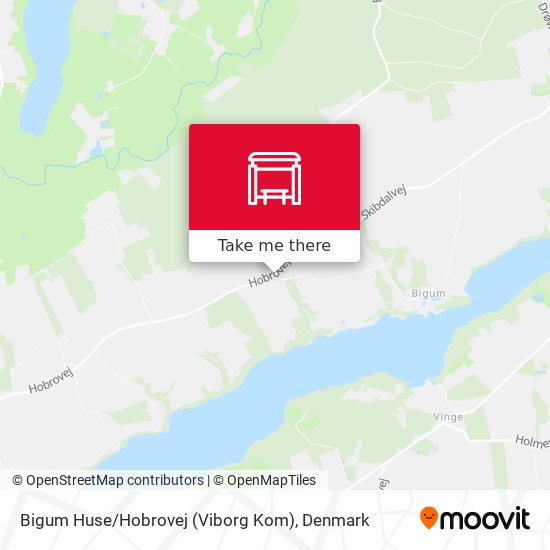 Bigum Huse / Hobrovej (Viborg Kom) map