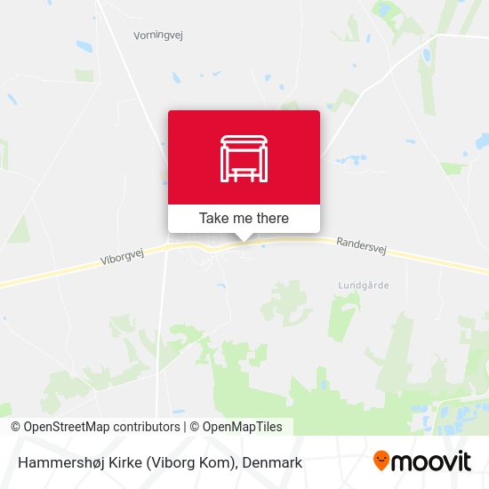 Hammershøj Kirke (Viborg Kom) map