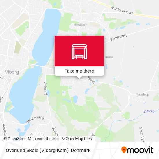Overlund Skole (Viborg Kom) map