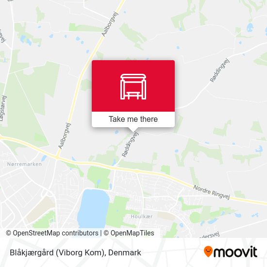 Blåkjærgård (Viborg Kom) map