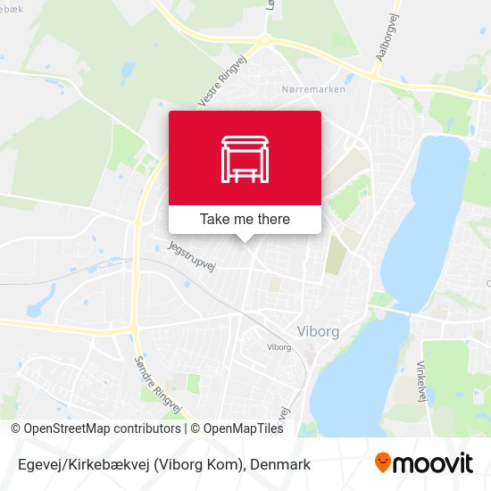 Egevej / Kirkebækvej (Viborg Kom) map