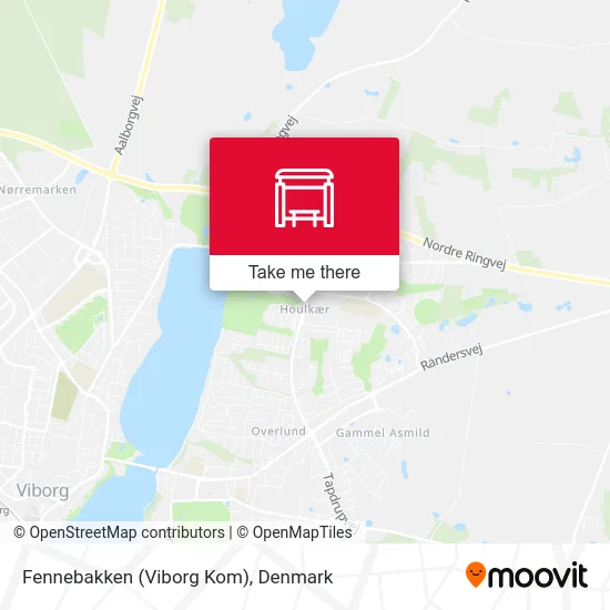 Fennebakken (Viborg Kom) map