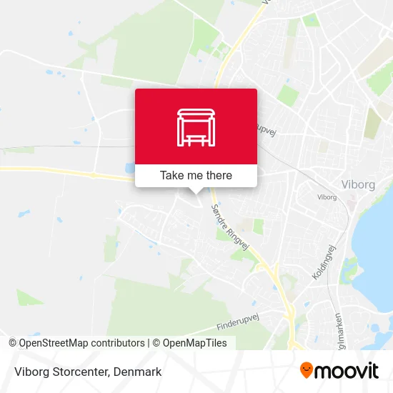 Viborg Storcenter map