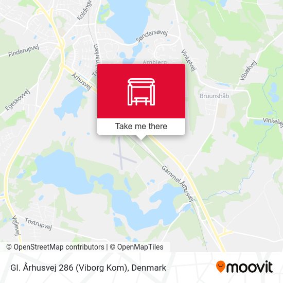 Gl. Århusvej 286 (Viborg Kom) map