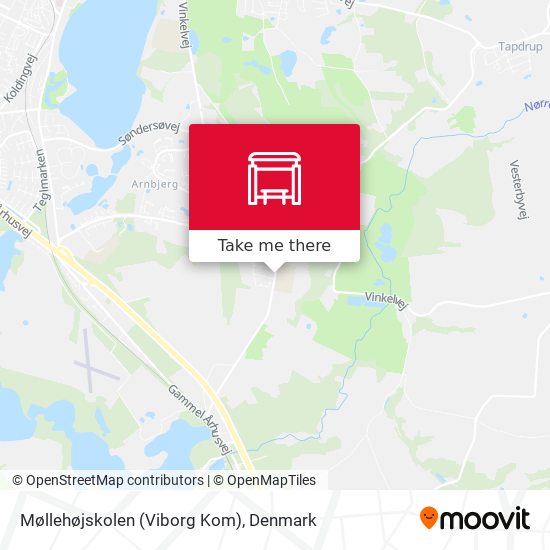 Møllehøjskolen (Viborg Kom) map