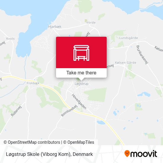 Løgstrup Skole (Viborg Kom) map