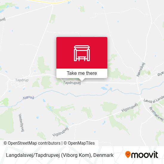 Langdalsvej / Tapdrupvej (Viborg Kom) map