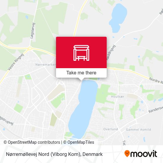 Nørremøllevej Nord (Viborg Kom) map
