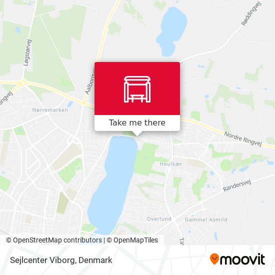 Sejlcenter Viborg map