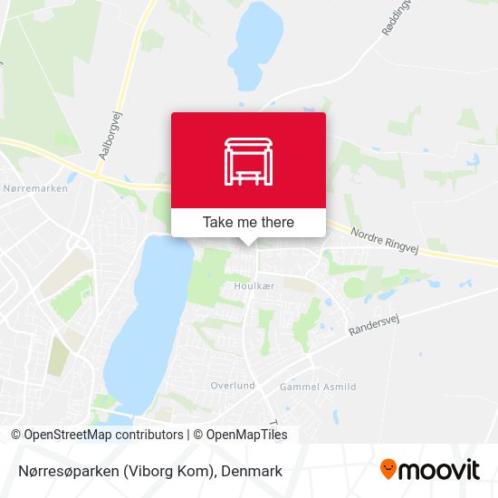 Nørresøparken (Viborg Kom) map