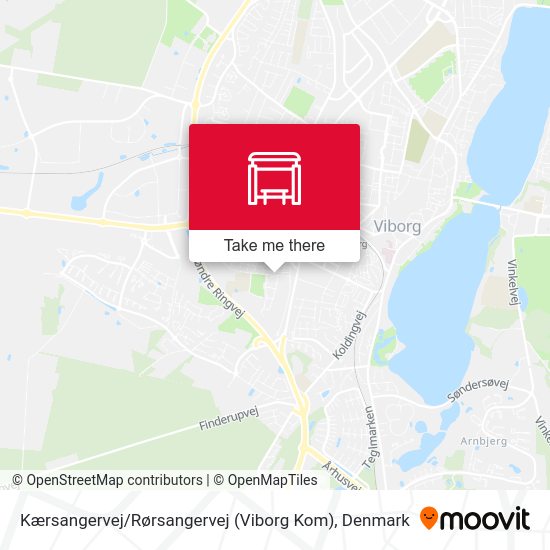 Kærsangervej / Rørsangervej (Viborg Kom) map