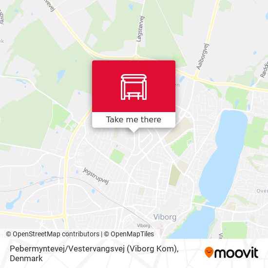 Pebermyntevej / Vestervangsvej (Viborg Kom) map