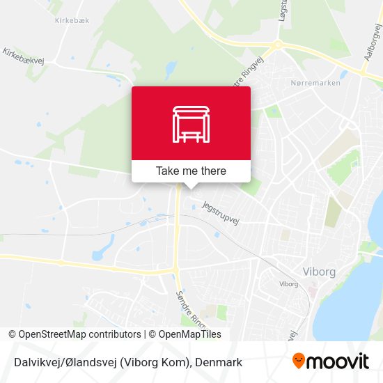 Dalvikvej / Ølandsvej (Viborg Kom) map