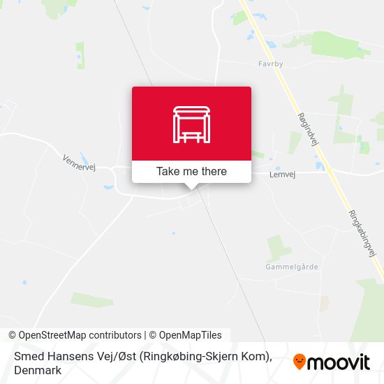 Smed Hansens Vej / Øst (Ringkøbing-Skjern Kom) map