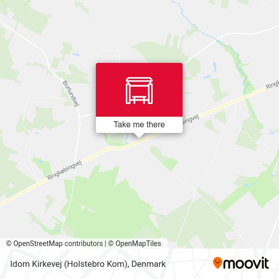 Idom Kirkevej (Holstebro Kom) map