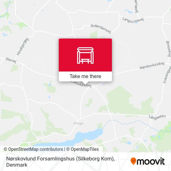Nørskovlund Forsamlingshus (Silkeborg Kom) map