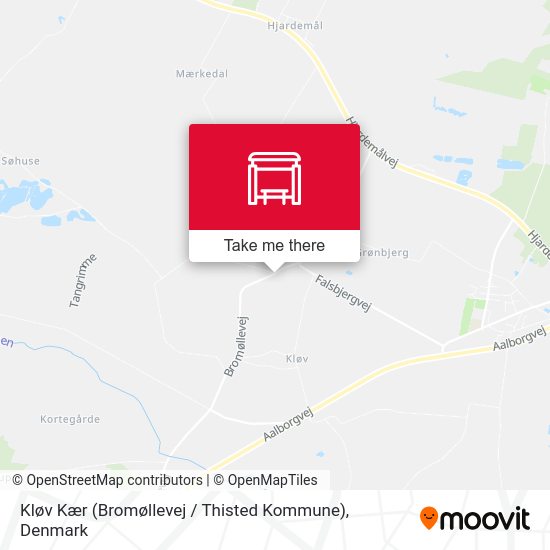 Kløv Kær (Bromøllevej / Thisted Kommune) map